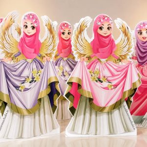 ماکت وفرشته جشن تکلیف دختران